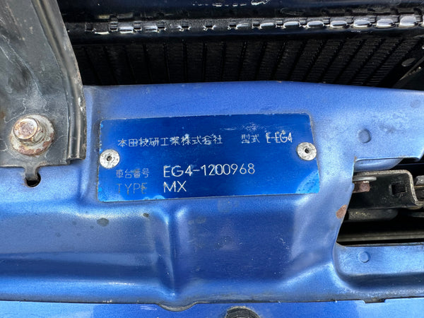 1993 Honda Civic MX EG4 5MT