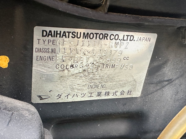 1999 Daihatsu Terios Kid Aerodown J111G