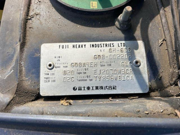 2000 Subaru Impreza WRX STI V7 GDB