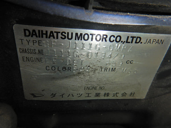 1999 DAIHATSU Terios Kid