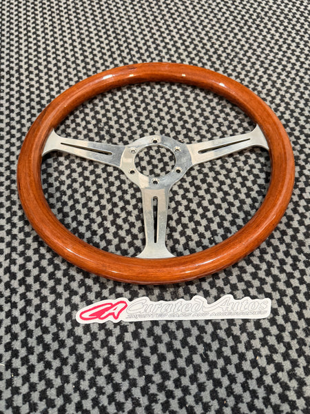 IFRA Wood steering wheel 350mm