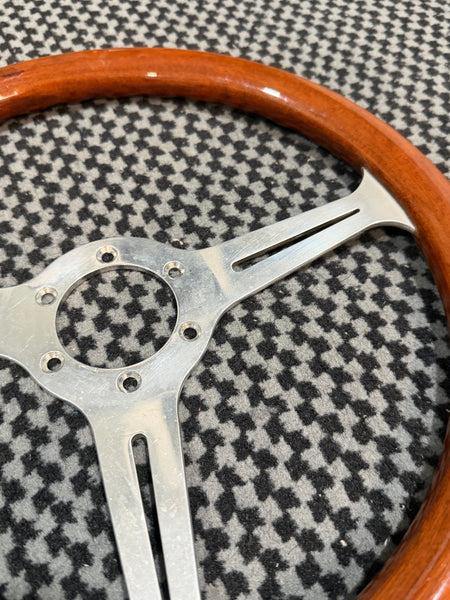 IFRA Wood steering wheel 350mm
