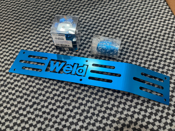 Nissan Silvia blue accessories lot
