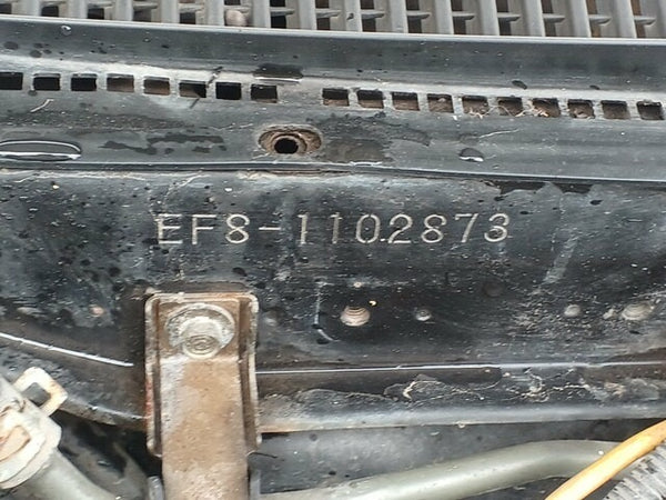 1991 Honda CRX SIR EF8 Glasstop 5MT